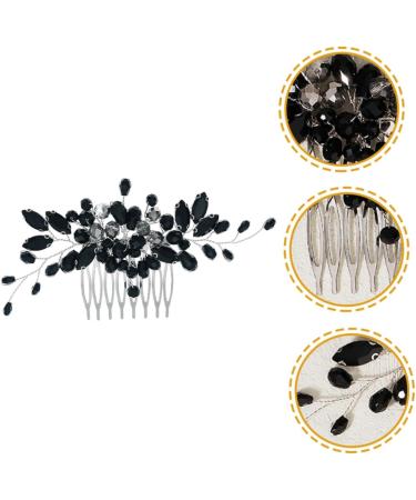 MAGICLULU Crystal Side Hair Comb Prom Hair Accessories Wedding Bridal Hair Comb Wedding Hair Accessories for Brides Bride Wedding Headdress Bride Headdress Wedding Crystal Hair Comb - Buy Online on GoSupps.com
