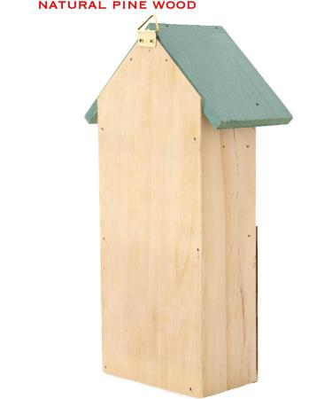 ADEPTNA Small Wooden Garden Insect Hotel - Nest Home for Bees, Beetles, Ants, Ladybirds and More - Buy Online on GoSupps.com