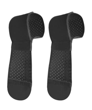 Perfeclan wrist compression bandage wrist sleeve support breathable-mesh bracelet compression belt for gym tennis black