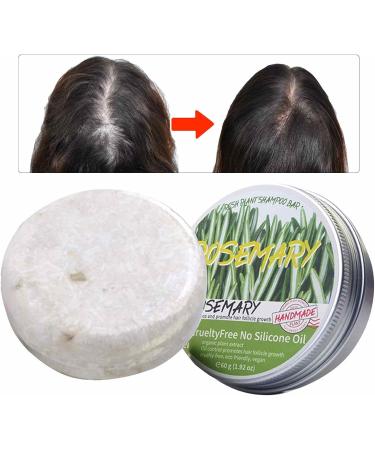  LINGJIONG Bar Hair Shampoo Rosemary Shampoo Against Thinning Deep Cleansing Rosemary Hair Shampoo for Fine and Oily Hair Hair Loss Fine and Renewable Hair (60g) - Buy Online on GoSupps.com
