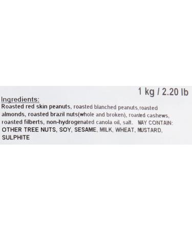 Yupik Mix Nuts With Peanuts (salted) 1kg 6 Count Salted 1 kg (Pack of 6) - Buy Online on GoSupps.com