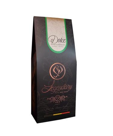 Legendary its all about beans Dolce finest composition of the best 100 Arabica beans 250 g DOLCE