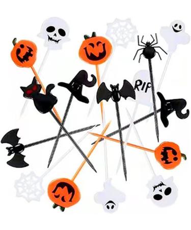 Halloween Cupcake Toppers Set of 10 Cake Decorating Toothbrush Ornaments for Home Birthday Holiday Gift Supplies Halloween Cupcake Toppers Plastic 10 Halloween - Buy Online on GoSupps.com