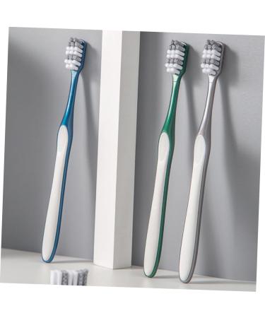 Eco-Friendly Wofashpuret Reusable Toothbrush Set - 8 Hard Bristles | Travel Size & Durable for Men - Buy Online on GoSupps.com