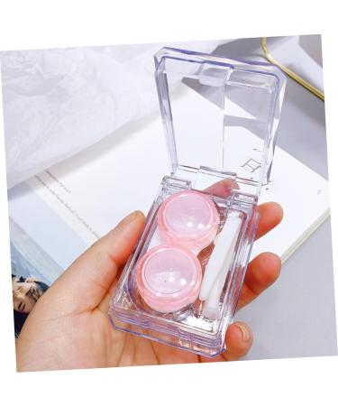 JECOMPRIS Mini Container Set for Colored Contact Lenses - 6 Cute Storage Boxes with Color Mirror Film & Cleaning Case - International Shipping Available - Buy Online on GoSupps.com