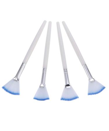 FRCOLOR 12 Pcs Mask Brush Set - Facial Brush & Skincare Tools | DIY Mask Applicator | Beauty Brushes for Makeup & Lotion - Blue - Buy Online on GoSupps.com
