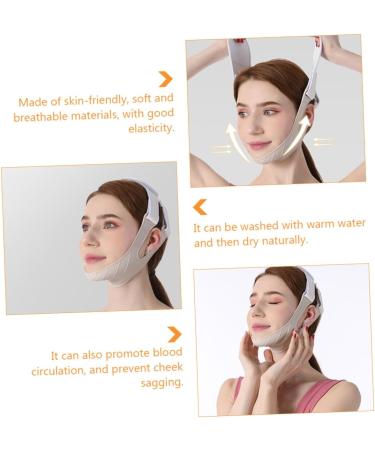 Didiseaon 1pc Thin Face Belt Chin Strap Double Chin Face- Lifting Chin Lift Band Facial Slimming Face-lifting Chin Lift Belt Silica Gel Cosmetic Miss Slimming Belt - Buy Online on GoSupps.com