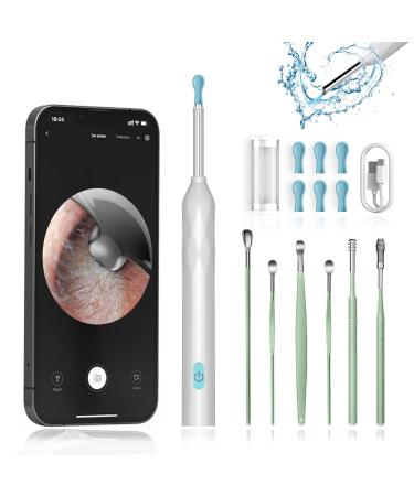 Ear Wax Removal Kit Camera 1920p HD Ear Wax Cleaner Ear Wax Remover Ear Pick Set 3.5mm Lens Wireless Ear Otoscope Endoscope Compatible for iOS and Android Device Best Gift for Christmas