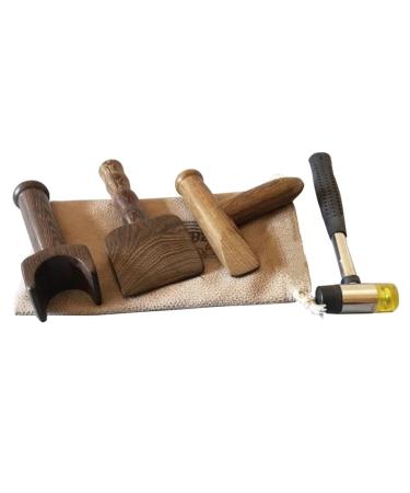 Massagehammer reset chiropractic setting tools hammer and chisel wedge massager wooden tool depth tissue therapy Tok-Sen tools (C)