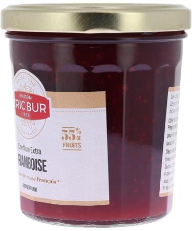 ERIC BUR Extra Raspberry Jam 370 g - Pack of 3 - Buy Online on GoSupps.com
