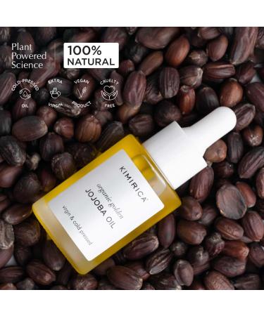 Organic Golden Jojoba Oil - Virgin & Cold Pressed for Face Skin & Hair Growth (30ml) | International Shipping Available - Buy Online on GoSupps.com
