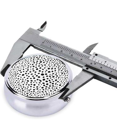Shop Stylish Black & White Dot Round Pill Box - 3 Compartment Travel Organizer for Medicine & Vitamins - Buy Online on GoSupps.com