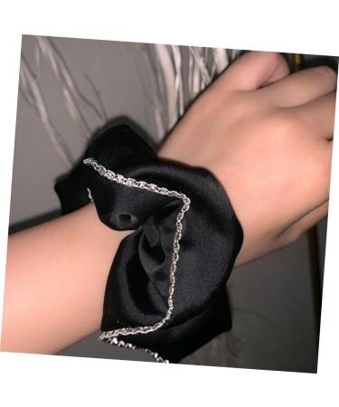 FRCOLOR 1pc Hair Ring Girls Hair Bobbles Headbands with Pearls Vintage Hair Scrunchies Hair Scrunchies Scarf Stretchy Hair Scrunchies Elastic Hair Scrunchies Miss Holder Fabric Short Hair - Buy Online on GoSupps.com