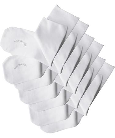 Seamless Sensitivity Socks - Pack of 6 - XX-Large - White