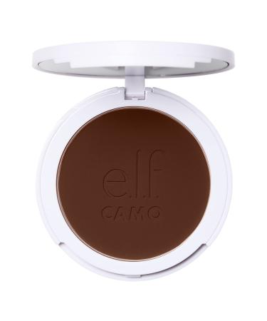 e.l.f. Camo Powder Foundation Lightweight Primer-Infused Buildable and Long-Lasting Medium-to-Full Coverage Foundation Rich 650 C 8 g (Pack of 1) Rich 650 C 8 g (Pack of 1)