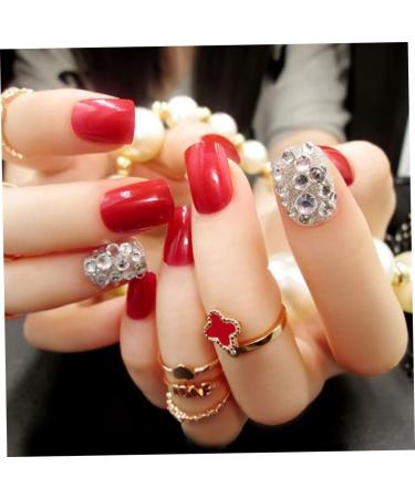 DIY Nails Rhinestones Nail Art Cosmetics Clothes Design Jewels Diamond Accessories Style4 nail art jewels accessories - Buy Online on GoSupps.com
