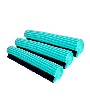 Super Absorbent PVA Roller Sponge Mop Head Refill - Set of 3