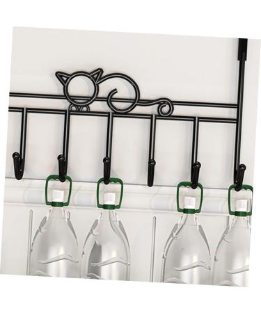 ABOOFAN 7 Door Hook Coat Hangers Hat Hangers Rustic Decor Over Door Organizer Hanging Office Storage Rack - Buy Online on GoSupps.com