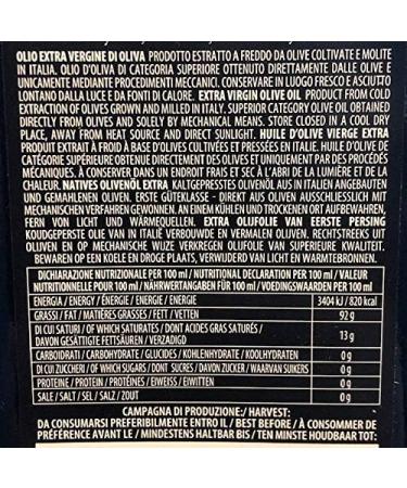  Manfredi Barbera Extra Virgin Olive Oil Gift Box "I Tre Lorenzo" Barbera 500ml x 3 - Buy Online on GoSupps.com