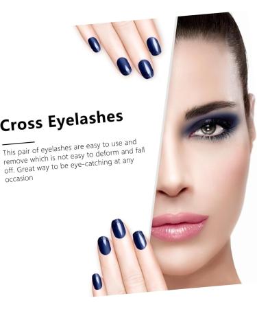 minkissy 10 Pairs False Eyelashes Set 3d Lashes Hair Eyelashes False Eyelashes Magnetic Fake Eyelashes Natural Eyelashes Hair Eye Lashes Handmade Eyelashes Imitation Bulk Miss Tool - Buy Online on GoSupps.com