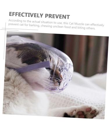 Toddmomy 2pcs Cat Muzzle Puppy Pet Mask Muzzle Cat Grooming Mask Dog Face Muzzle - Buy Online on GoSupps.com