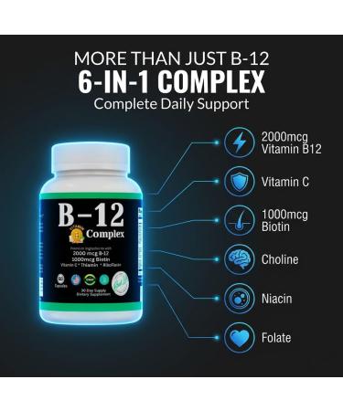 THIS LITTLE HOUSE OF MINE B-12 Vitamin Complex 2000mcg B-12 with Vitamin C - Buy Online on GoSupps.com