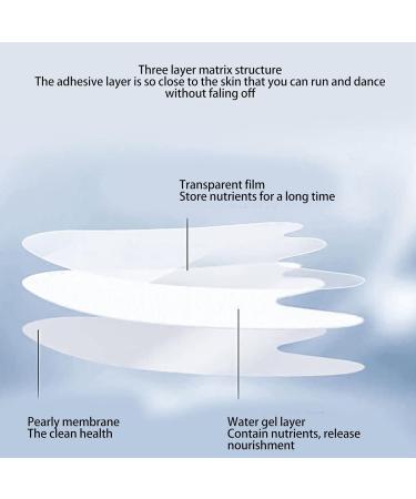 5 Pairs Nasolabial Folds Patch 4d Moisturize Firming Skin Face Wrinkle Patches for Man Woman Cheek Wrinkle Patch for Young Look - Buy Online on GoSupps.com