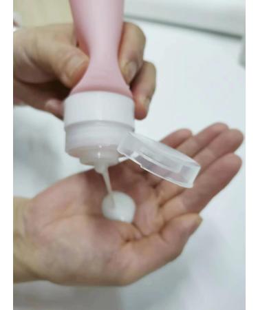 omoigawa Travel toilet bottle set TSA approved travel 3OZ container leak proof travel container without BPA travel cosmetics shampoo and lotion can be refilled 4-color set. - Buy Online on GoSupps.com