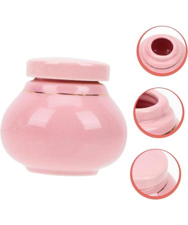 Didiseaon Storage Bottle Cans Coffee Lotion Face Cream Containers Lotion Sub Bottle Bulk Travel Lotion Chinese Food Containers Bulk Jars Buttercream Travel Jar Ceramics Pink Household Powder 6x5.5cm Pink - Buy Online on GoSupps.com