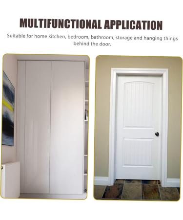 Alipis 8 Pcs Door Hook Metal Trim Cabinet Hooks Door Back Clothing Organizer Child Nail Wall Hanger - Buy Online on GoSupps.com