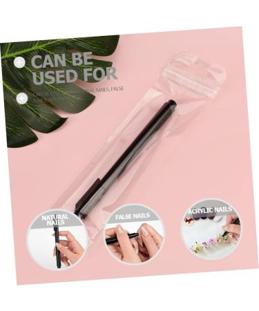 POPETPOP Nail Pen Manicure Dotting Pen Drawing Painting Liner Pens Nail Polish Drawing Pen Nail Dotting Painting Drawing Pen Nail Brush Pen Nail Drawing Pen Gel Nail Tool Abs Simple Step 14X1X1CM Black - Buy Online on GoSupps.com