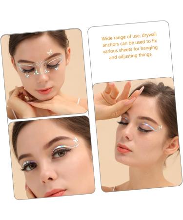  FRCOLOR FRCOLOR Set of 4 Star Eyeliner Stickers Temporary Adhesive Eye Makeup Stickers Eyeshadow Stickers for Parties and Events 6 Sheets x 4 - Buy Online on GoSupps.com