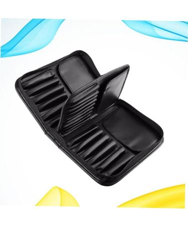 minkissy 1pc Makeup Tool Organizer Travel Cosmetic Brush Bag Travel Cosmetic Brush Container Cosmetic Brush Storage Travel Makeup Large Capacity Makeup Brush Bag Makeup Tools Pu - Buy Online on GoSupps.com