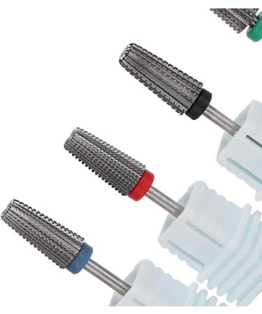 Nail Drill Bit Multifunctional Nail Drill Bit Set Nail Drill Bits Multifunctional Nail Drill Bits Tungsten Steel 5 in 1 Nail Polishing Grinding Head Manicure Tool (Stainless Stainless Steel Color - Buy Online on GoSupps.com
