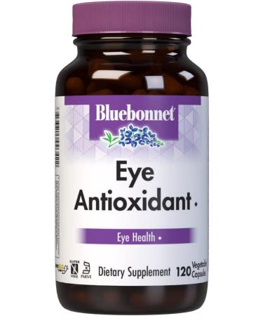 BlueBonnet Eye Antioxidant with Zeaxanthin Formula Vegetarian Capsules, 120 vcaps