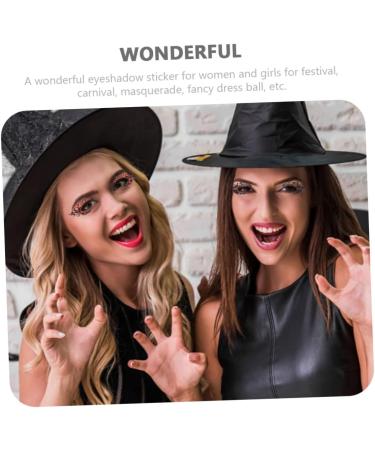  Didiseaon Didiseaon 10 Pairs of Metallic Eyeshadow Stickers for Children Decoration Eyeshadow Decal Eyeliner Festival Eye Liner Stickers Eyelash - Buy Online on GoSupps.com