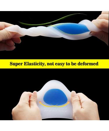 2 Pairs Gel Heel Cushion for Heel Spur & Achilles Tendon Support - Plantar Fasciitis Relief for Men - Best Comfort & Pain Relief - Buy Online on GoSupps.com