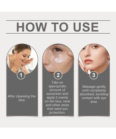 Moisturising Sunscreen SPF 50 - Sun Cream SPF 50 - Sunscreen with Rice Extracts- Suncream Factor 50 For Face And Body - SPF 50 Face Moisturiser - Sun Lotion For UVA & UVB - Buy Online on GoSupps.com