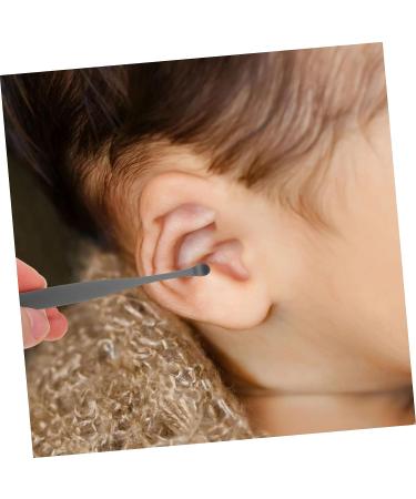 2 Sets Healeved Ear Picking Tool Spring Massage Kit - Black Ear Wax Remover & Cleaner Set 11.5X2.7X1cm - Buy Online on GoSupps.com