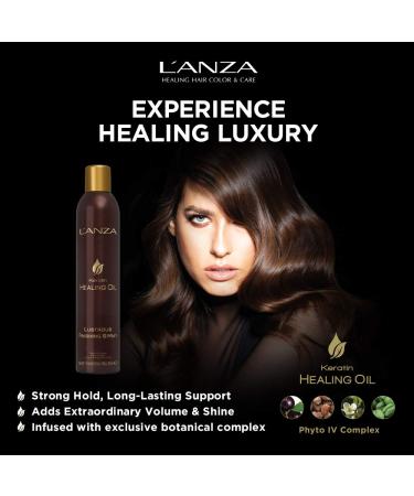 L'ANZA Keratin Healing Oil Treatment 10.6 Fl Oz - Moisturizing Hair Oil for Strength & Shine - Buy Online on GoSupps.com