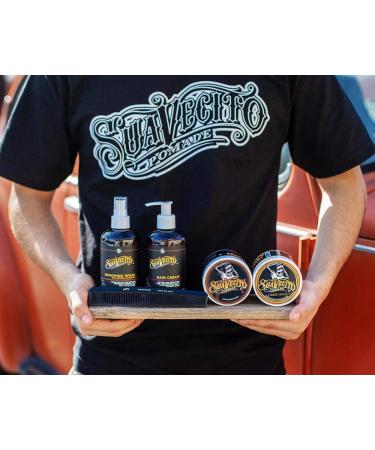 Suavecito Men s 5 PC Hair Kit - Strong Hold Pomade Hair Cream & Grooming Spray | International Shipping - Buy Online on GoSupps.com