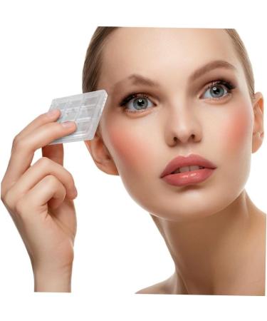 Beavorty 12 Pcs Eye Shadow Box Blush for Cheeks Lip Eye Make up Empty Eyeshadow Pallets Platen Square - Buy Online on GoSupps.com