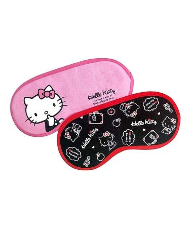 Hello Kitty Sleeping Mask Sleep Shade Eye Mask : Pink or Red (One Size) (Pink)