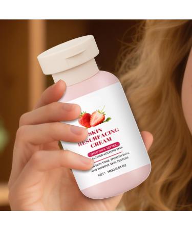 Strawberry Skin Lotion | 100ml Body Scrub Strawberry Skin Cream For Legs - Softening Moisturizing Body Lotion For Chicken Neck Arms Legs Face Travel - Buy Online on GoSupps.com