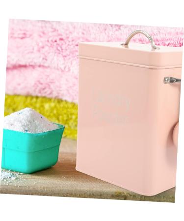 Box washing powder bucket food containers metal laundry powder tin metal laundry powder holder iron - Buy Online on GoSupps.com