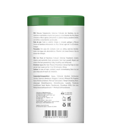 Felps Xmix Bamboo Extract Hair Growth Mask 1kg / 35.2oz - Promotes Stronger and Healthier Hair - Buy Online on GoSupps.com
