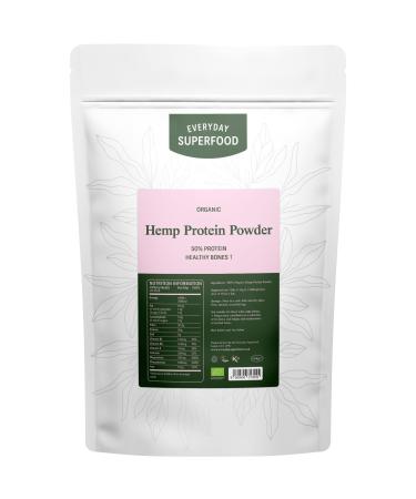 Organic Hemp Protein Powder 1.8kg Hemp Isolate 50% Protein Hemp Cold Pressed Hemp Seeds Powder a Keto Ingredient Certified Organic Kosher Vegan 1.8 kg (Pack of 1)