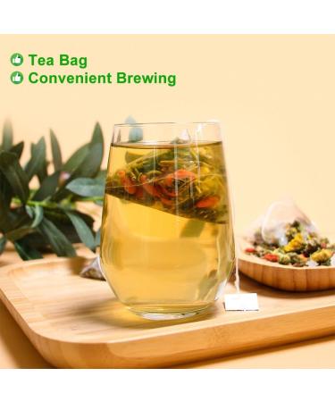 Plant Gift Honeysuckle Tea Bag 8.81oz (5g*50bags) Rock Sugar Licorice Chinese Pure Natural Health Care Mixed Tea Combination of Floral Tea 250g - Buy Online on GoSupps.com