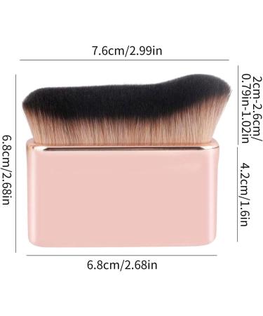 Siren Brush | Siren Makeup Brush Foundation Powder - Face Siren Brush for Body Highlighter Shimmer Glow Concealers Cream Powder Body Brush Rose Gold - Buy Online on GoSupps.com