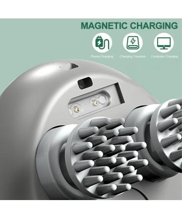 Zoydp Electric Head Massage Device - Waterproof IPX7 4 Massage Heads 3 Modes - Scalp & Full Body Massage for Hair Growth & Stress Relief - Buy Online on GoSupps.com
